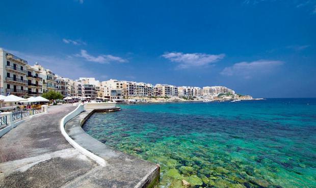 Seafront Two Bedroomed Apartment In Marsalforn Εξωτερικό φωτογραφία